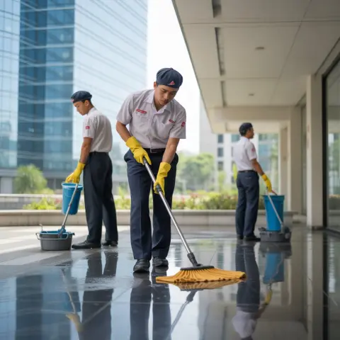 Outsourcing Cleaning Service Karawang Profesional untuk Kawasan Industri dan Perkantoran